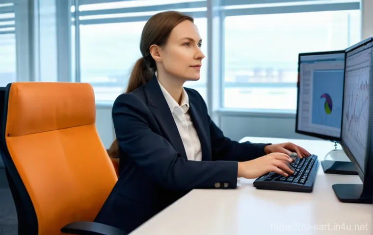 지구과학자 기업 연구직 지원 방법 - **Prompt:** "A modern Russian geoscientist, a woman in her late 30s, dressed in smart business casua...
